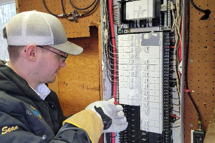 leviton panels spark electrician services