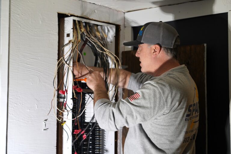 electrical panels spark electricians